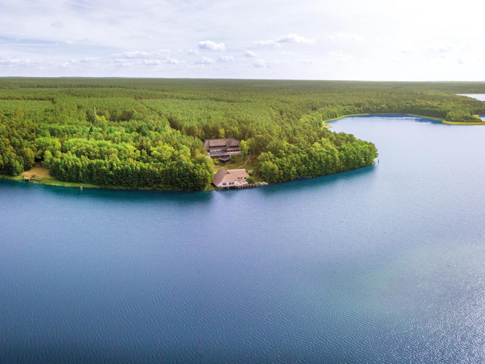 Van Der Valk Naturresort Drewitz Nossentiner Huette Eksteriør bilde